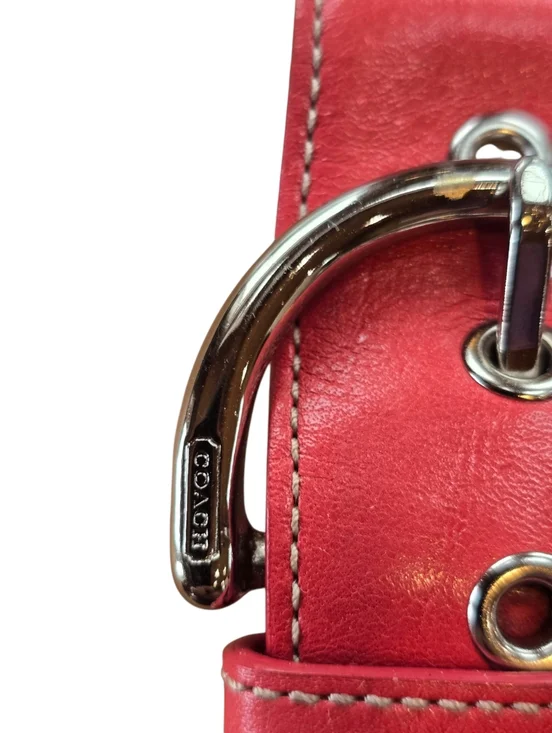 Coach Soho Buckle Vachetta Leather Vintage Clutch Wallet Wristlet - Picture 11 of 15